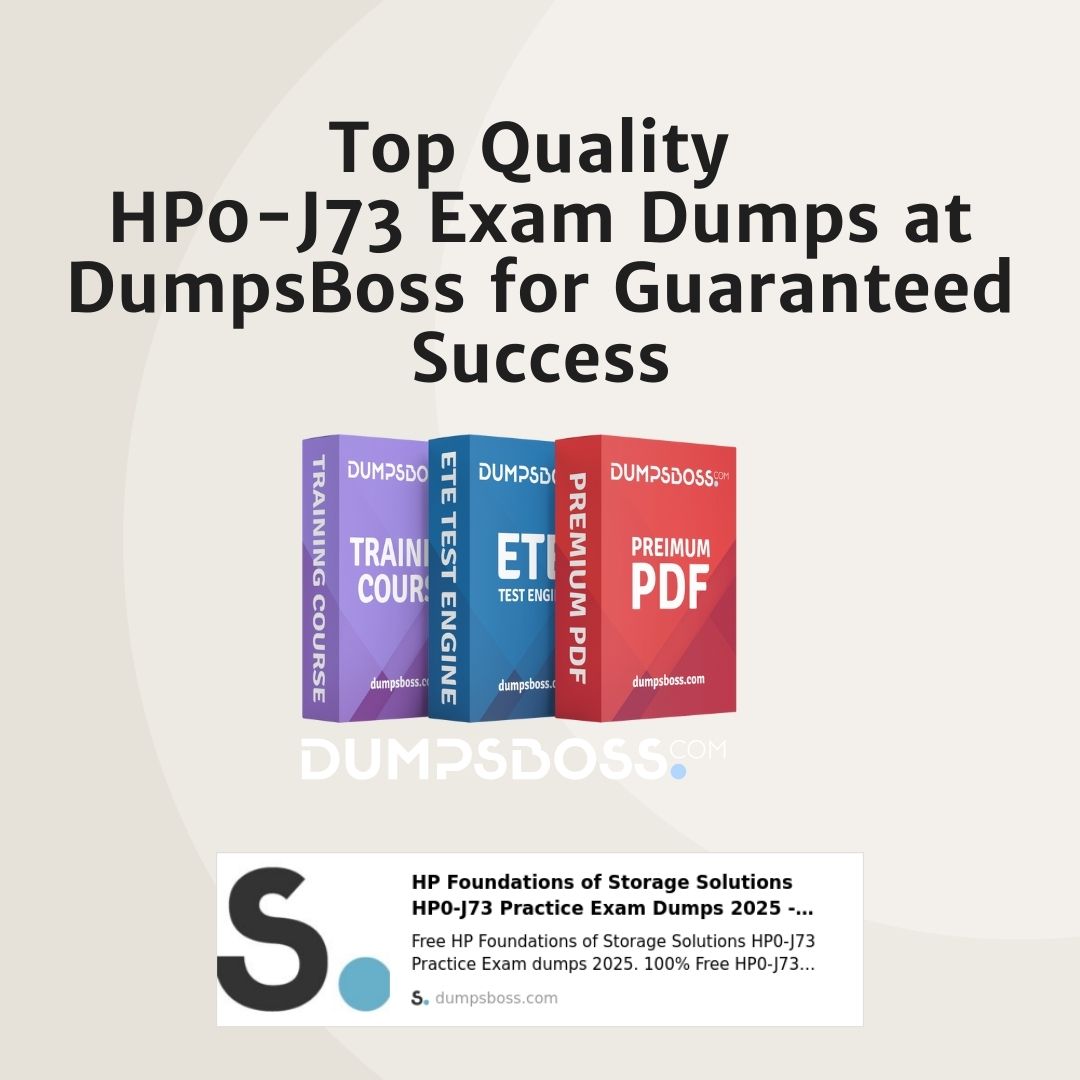 HP0-J73-ExamDumps